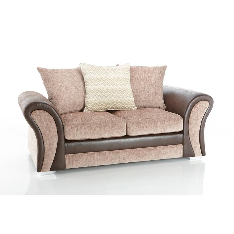 Henley Chenille Sofa, Brown/Beige