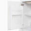 Meuble-lavabo de 20 po avec lavabo, armoire de salle de bain avec porte à fermeture douce, support de rangement et tablette réglable-1595464426