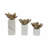 3-Pieces Kriss Flower Statuary With Marb-2119468880