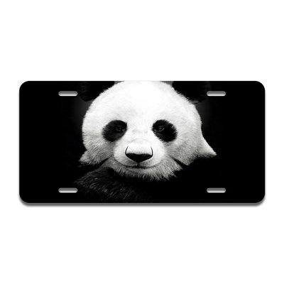 Panda Aluminum Plate Frame