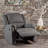 Comfortable Manual Reclining Chair With Swivel Function For Relaxation-1815207694