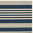 Arneshia Indoor/Outdoor Navy/Beige Striped Rug-1011391257