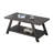Modern Tempered Clear Glass 2-Layers Coffee Table, Perfect for Small Spaces and Contemporary Living Rooms-1461198886