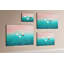 Wall Mounted bulletin board print home decor notice boards for office corkboard Beach sea sand