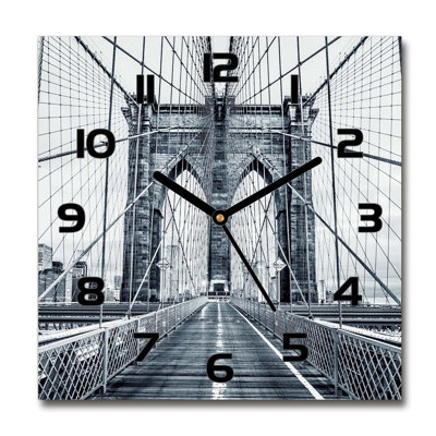 Hermosinda Glass Wall Clock