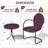 3-Piece Outdoor Bistro Set,Two-Person Patio Dining Set-1145503403