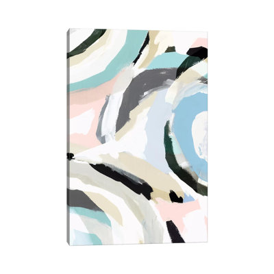 Blue Galore II 1 Piece Wall Art on Canvas