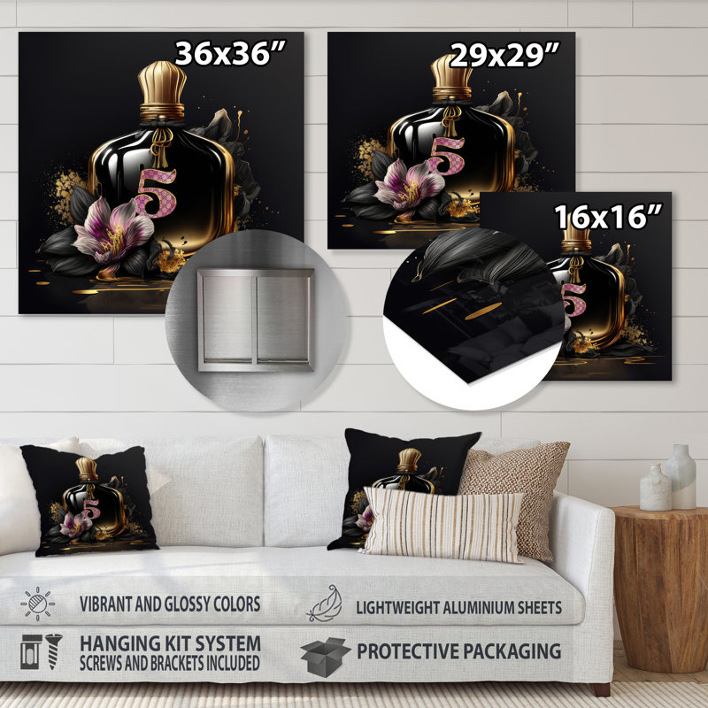 - Décoration murale en métal tendance, H 16 po x l 16 po x P 1 po
