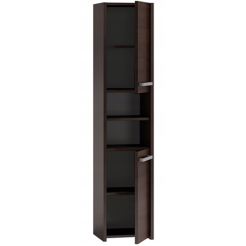 Delancey Freestanding Linen Cabinet, Wenge