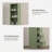 3-Shelf Tall Thin Bathroom Storage Cabinet