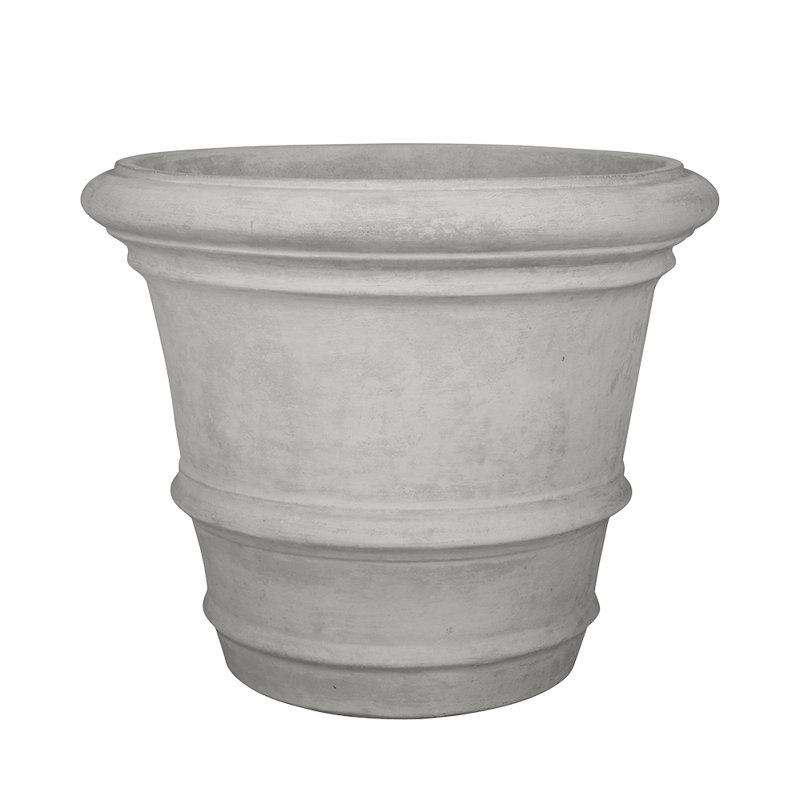 Bordure roulante toscane 26 po - Finition naturelle - Gris