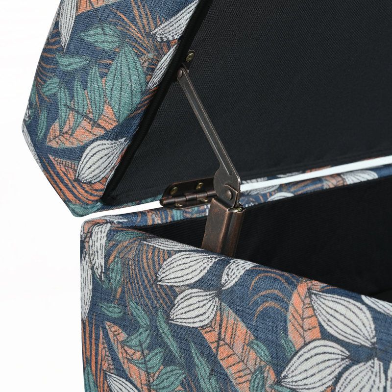 Upholstered Storage Ottoman