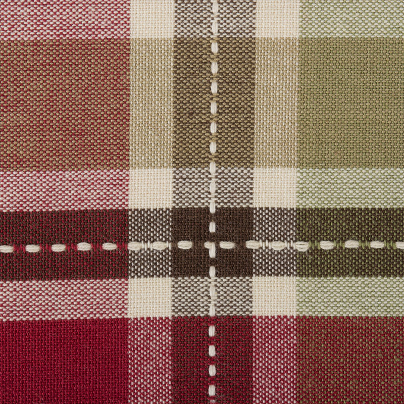 Mangino Homespun Plaid Table Runner, 72" L x 13" W