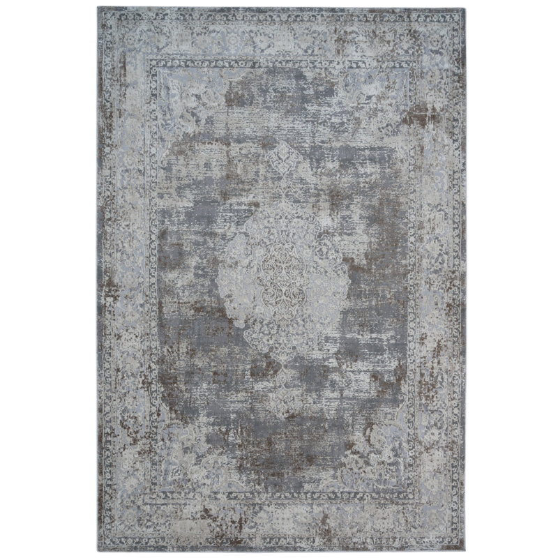 Vonville Abstract Area Rug, Rectangle 120 x 170cm