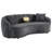 Lorraine Dark Grey 2-Piece Upholstered Sofa Set
