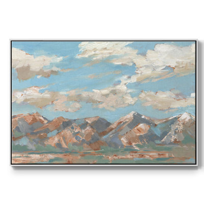 «Pastel Western Vista I», reproduction sur toile tendue