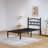 14 Inch Twin Sized Metal Bed Frame With Headboard-1149856204