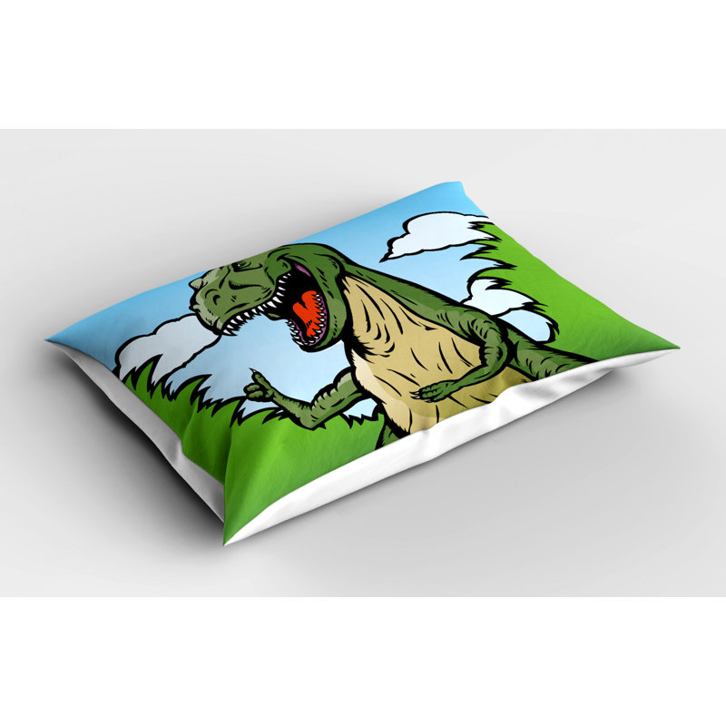 Dino Polyester Sham Set, Twin