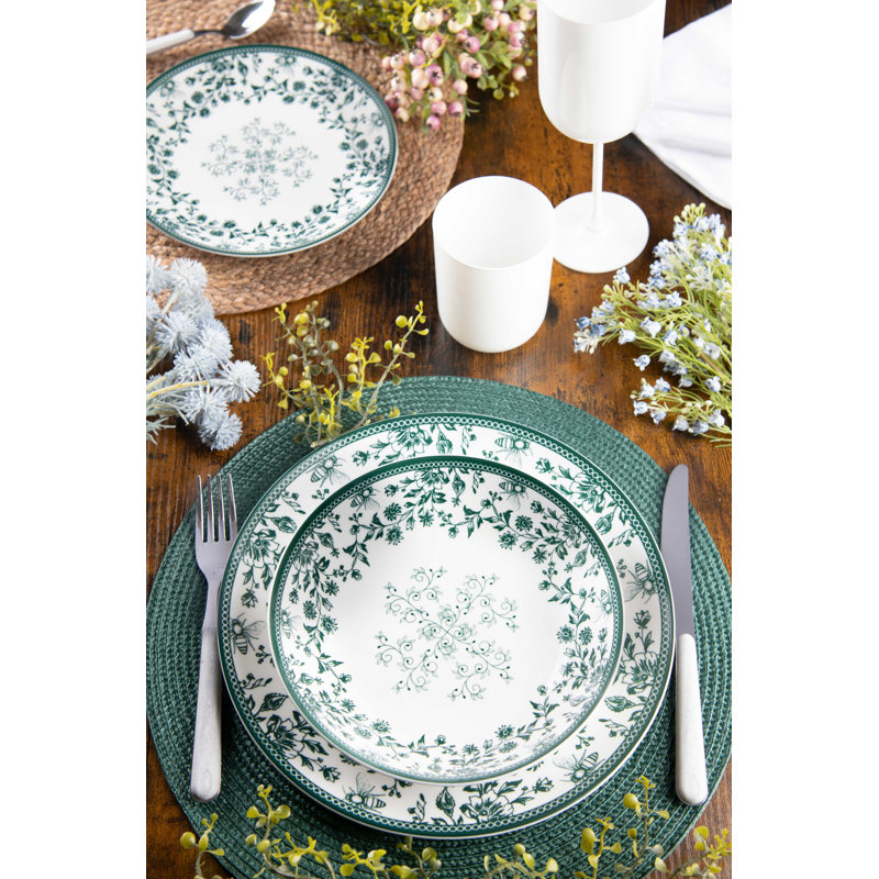 Polypropylene Plastic Placemat, Green