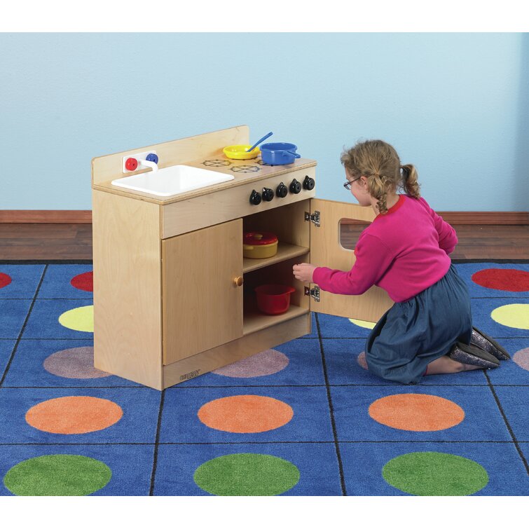 Childcraft Play Stove, 24 x 13-3/8 x 27-3/4 Inches