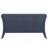 Industrial 4-Door Credenza with Wooden Arc Legs-1284171329