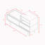 Banc de rangement pour chaussures Jarhett