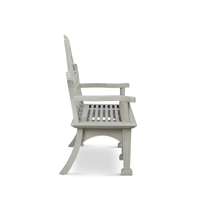 Bay Lake Garden Bench, Jet Black, Khaki