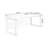 Brown Rectangular Solid Wood desk-108304450