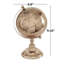 Globe terrestre en aluminium et aluminium-465564592