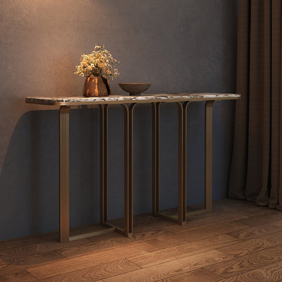 Console en pierre frittée de style italien