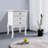 European Bedside Table-Three Pumps