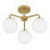 Kobie Glass Semi Flush Mount