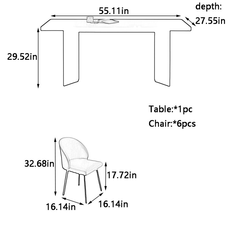 Kolaire, H 29,52 po x L 55,11 po x l 27,55 po