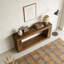 Wood Rectangular Sofa Table for Living Room-1602554943
