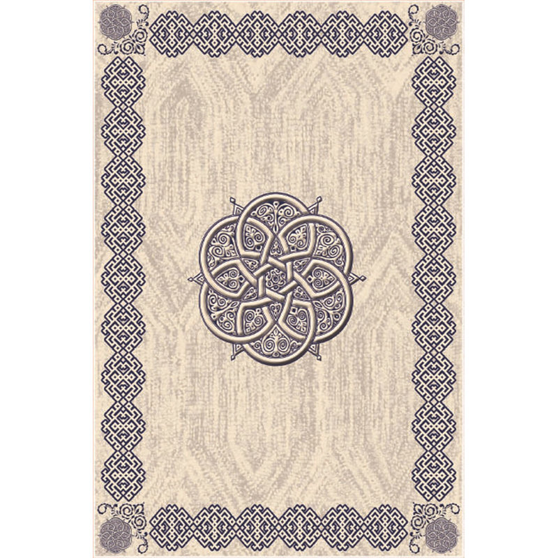 Luxurious Velvet Area Rug (4.6 x 7.2 ft), 100% Antibacterial Fabric, Non-Slip Cotton Backing, Pile Height: 0.4 in | Machine Washable, 3D Digital Print Design | Perfect for Living Room & Bedroom Decor, Soft & Durable