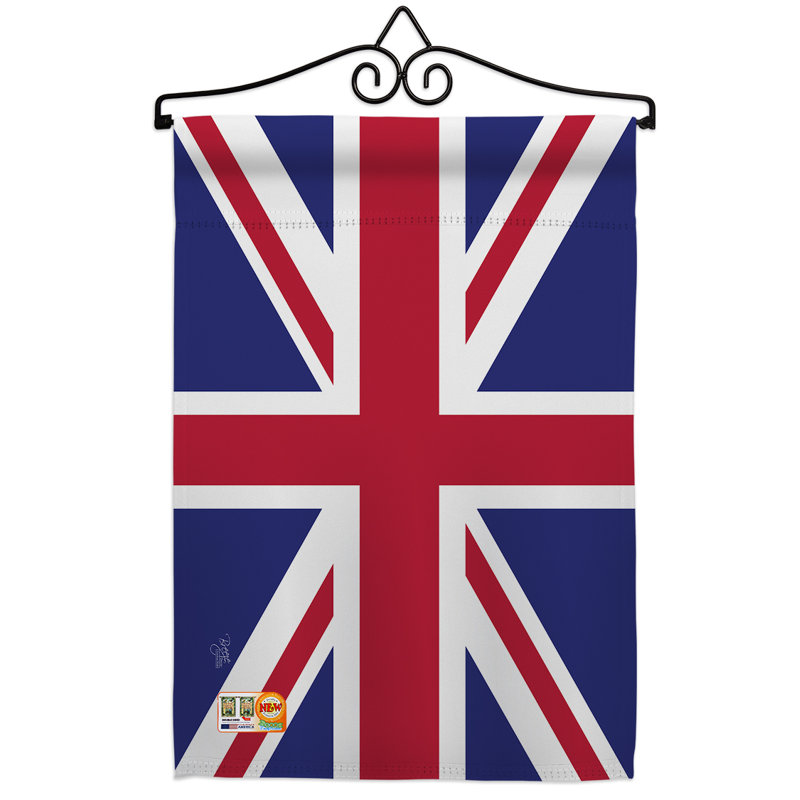 Impressions décoratives de polyester de 2 côtés 19 x 13 po  drapeau de jardin