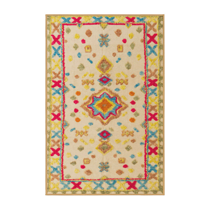 Tapis abstrait moderne 5078, Rectangle 3 pi x 5 pi