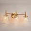 Luminaire de salle de bain à 3 lumières à intensité variable Jonesboro Certifié ETL