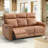 Hogansville 76.77" Wide Modern Comfortable Upholstered Standard Manual Reclining Sofa (Set of 2)