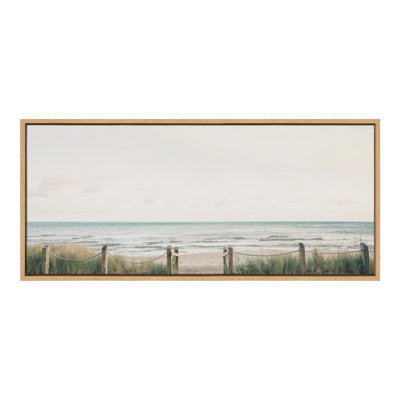 «Pale Sky» par Emiko et Mark Franzen, reproduction d'art sur toile encadrée