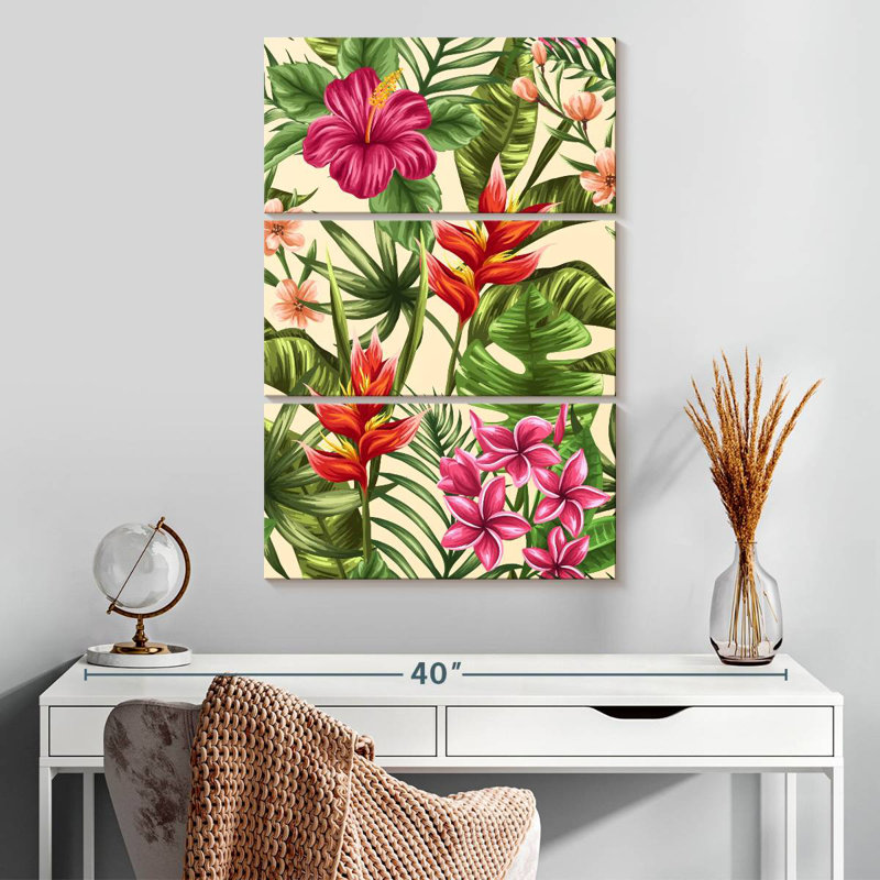 Plantes à fleurs tropicales Kerner, H 32 po x l 20 po