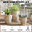 Weathered Concrete Tall Planter