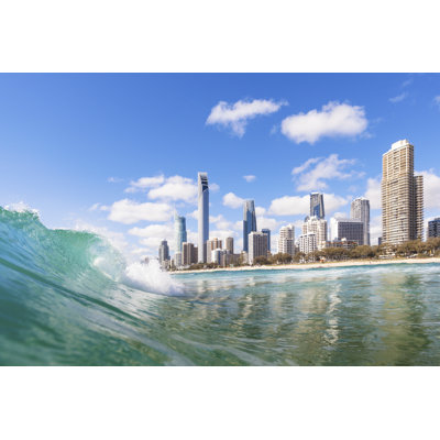 Surfers Paradise Beach - Wrapped Canvas Print
