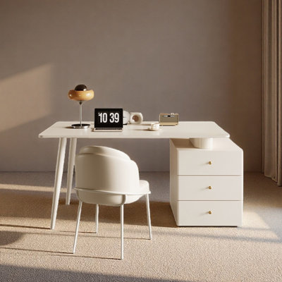 Granite slab desk student home study table