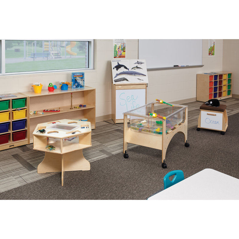 Adjustable Baltic Birch Kids Mobile Bookcase