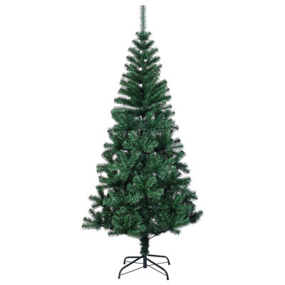 Arbre de Noël artificiel arbre de Noël avec support et pointes iridescentes PVC
