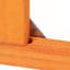 Enceinte pour chat amovible avec toit imperméable et 3 plateformes de saut, orange