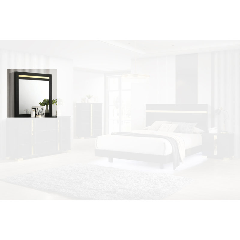 Miroir Riegel, Noir