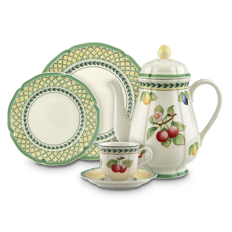 Villeroy & Boch French Garden Orange 8.5" Salad Plate, 8.5"