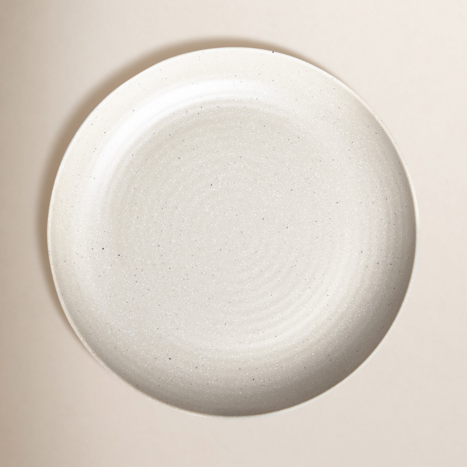 Brooklyn Melamine Dinner Plate, Cream
